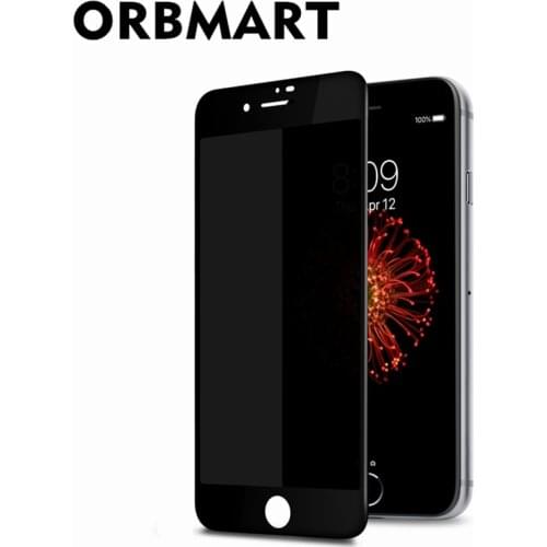 ORBMART New Full Size Cover Body Film Privacy Anti Peeping Shield Glass Tempered Screen Protector For iPhone 6 6s 7 8 Plus Phone