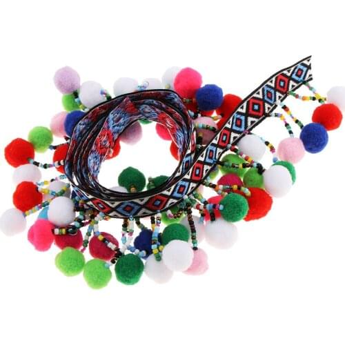 1 Yard Pompom Ball For Necklace Earring Bracelet Scrapbooking Artisan DIY