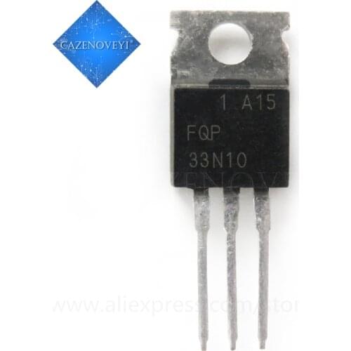 10pcs/lot FQP33N10 33N10 TO-220 new original In Stock