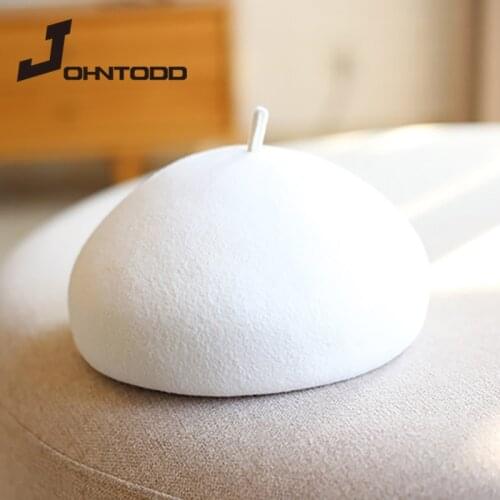 100% pure wool fashion beret hat ladies felt beret British girl beret ladies pure color casual winter hat women beret hat beret