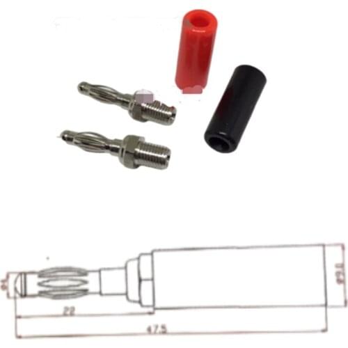 10PCS4mm Lantern Flower-Shaped Banana Plug, Solder Connection Method, Connector For Terminal Test Probe Speaker