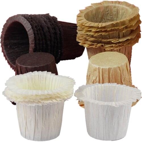 30 Pieces Muffin Cup Cupcake Wrapping Paper Baking Cup Box Muffin Box Cake Cup DIY Cake Tools Kitchen Baking Supplies