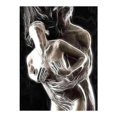 5D DIY diamond painting Sexy couple art Full Square/Round diamond Embroidery Rhinestone Cross stitch mosaic Decor gift