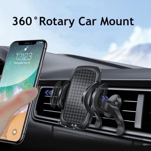 Phone Car Air Vent Holder For Huawei Mate 40 Pro Plus P40 Lite Y7p Y6p Y5p Y8p Y8s P smart 2020 Y9S Nova 9 Y7a Honor 8X Max 9X