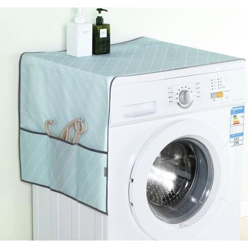 Household Waterproof Washing Machine Covers With Storage Bag Refrigerator Dust Cover Kitchen Accessories Supplies