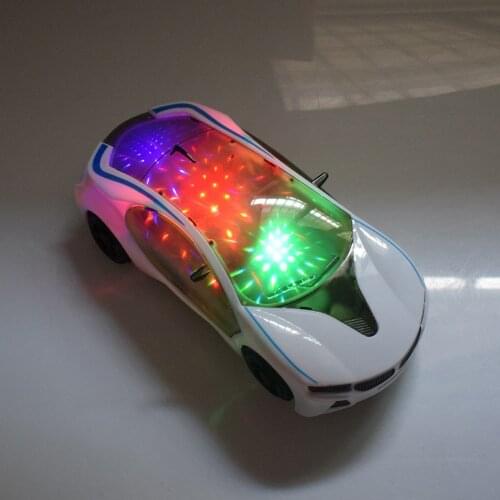 Children Electric Luminous Universal Sports Off-road Car Model Toys For Kids 3D Cool Lighting Music Children Toddler Gift
