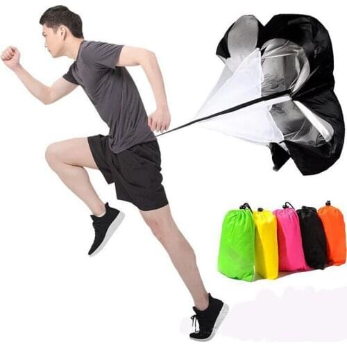 Kids Running Drag Parachute Fitness Umbrella Track Field Training Speed Deceleration Parachute Drag Football Resistance Exercise