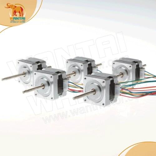 Ship worldwide, super, manufacturer )5PCS wantai Nema 16 Stepper Linear Motor of 100mm Stoke Length 39BYGL215A,12VDC,0.4A