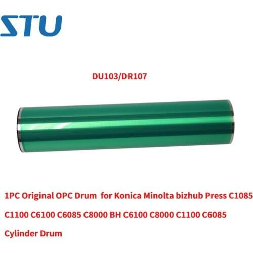 DU103 DR107 1PC Original OPC Drum for Konica Minolta bizhub Press C1085 C1100 C6100 C6085 C8000 BH C6100 C8000 C1100 Cylinder