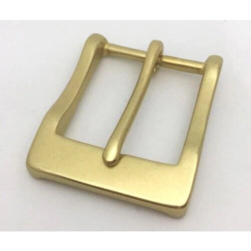Solid brass Metal pin Belt Buckles Fashion Men Women 1.5" (37-38mm) Replacement Belt Buckle DIY Leather Craft Jeans