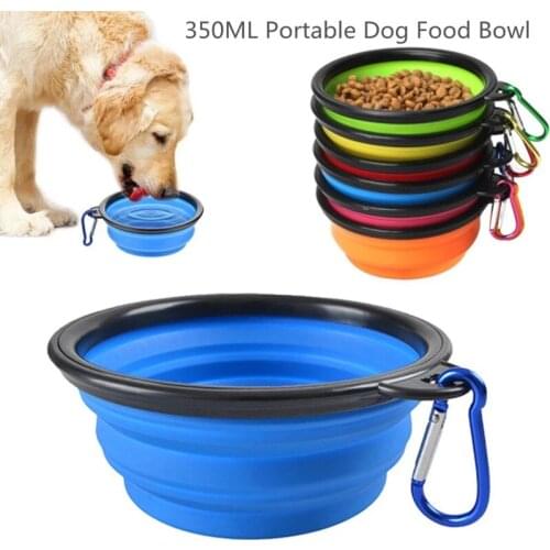 Dog Bowl, Pet Carrying Bowls, Folding Silicone Bowls, Food Utensils for Cats and Dogs, Dog Bowls, Pet Bowls, Dog Water Bottle