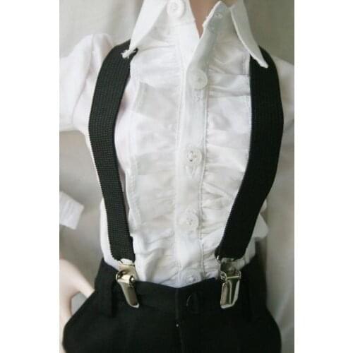 [wamami] 15# Black Braces/Belt For 1/4 MSD 1/3 SD DZ AOD DZ SD17 DZ70 BJD Dollfie