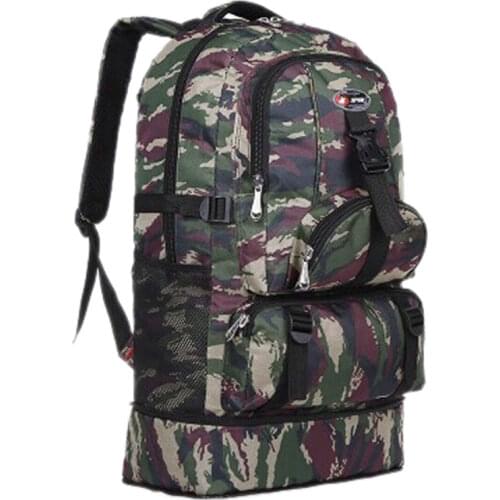 Unisex Men Outdoor hiking Military Army School Backpack Trekking Casual Travel Rucksacks Camp Trekking Camouflage Bags For Male
