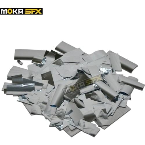 10KG/LOT confetti paper silver paper for stage effects equipment confetti cannon machine