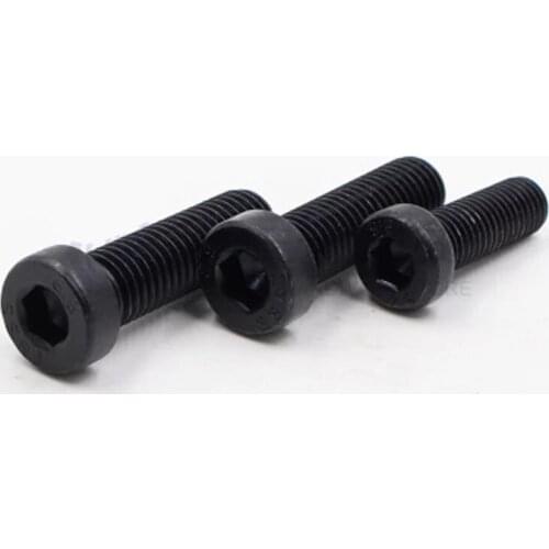 M16 Allen Socket Screw Thin Cylindrical head Bolt Allen Screws Black Grade 8.8 Length 16mm-100mm