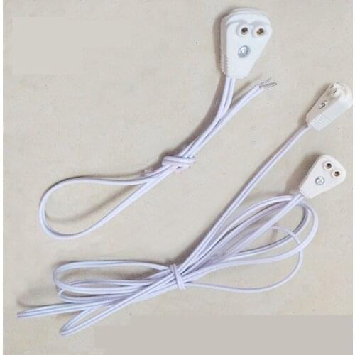 T5 T8 cables light box wire fluorescent lamp line clips led lighting tube kit lamp base cable fitting accessories connector t4