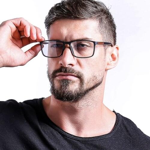 Lightweight Unisex TR90 Anti Blue Ray Light Blocking Glasses For Men Women Mobile Computer Indoor Comfort Goggles Optical Frame