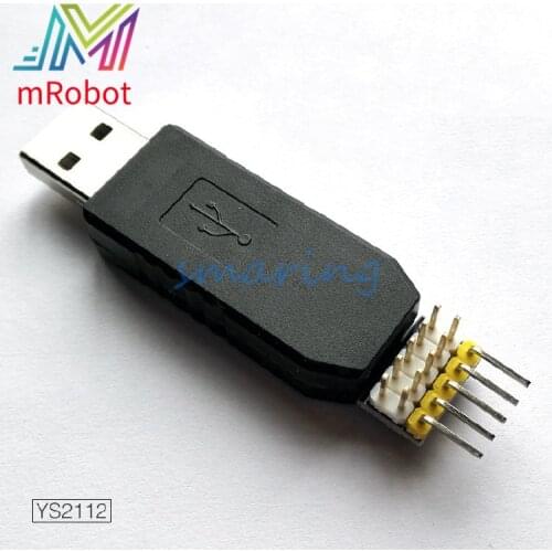 YS2112 USB to I2C/ IIC SMBUS Master Converter ADC/Decoder/Program USB Converter Adapter 3.3v 1.8v