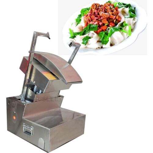 High efficient energy Saving sliced noodles machine/ knife cutting noodle machine