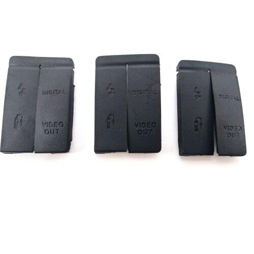NEW USB / HDMI DC IN / VIDEO OUT Rubber Door Cover For CANON 5D Digital Camera Repair Part
