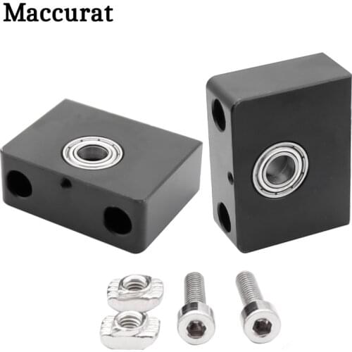 1PC 3D Printer Parts Aluminum Z-Axis Leadscrew Top Mount T8 Fixing Bracket Z-Rod Bearing Holder For Ender 3 Ender 3 PRO/CR10