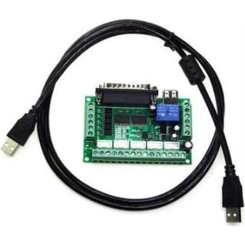 5PCS High Quality Upgraded 5 Axis CNC Interface Adapter Breakout Board For Stepper Motor Mach3