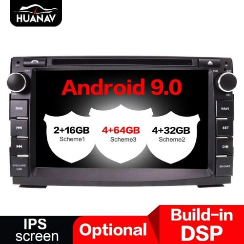 DSP Android 9 Car DVD Player for Kia Ceed 2009-2012 Car GPS Navigation auto radio Stereo multimedia player head unit recorder 64