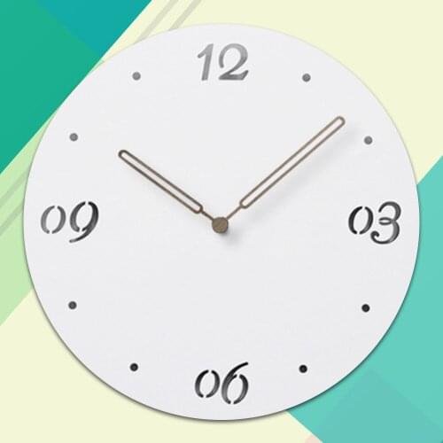 Wood Wall Clock Simple Modern Nordic Minimalist Silent Clocks Artistic European Brief Wooden Wall Watch Home Decor