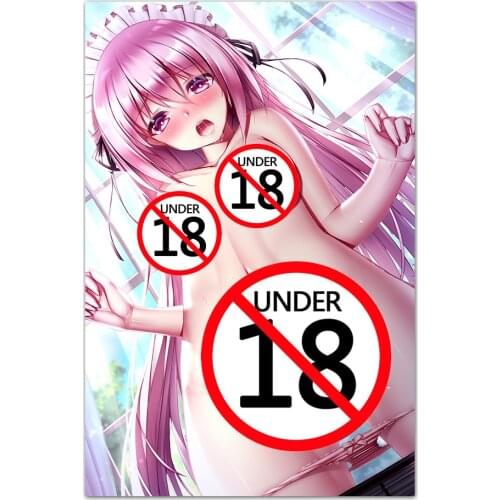 Hot Kawaii Girl Poster Anime Wallpaper HD Prints Canvas Painting Wall Art Picture Home Decoration