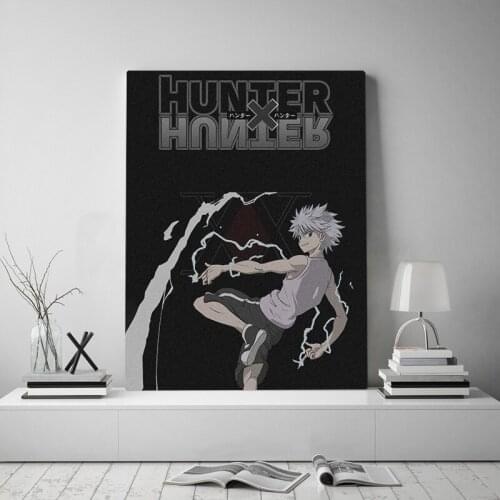 Hunter x Hunter Killua Zoldyck HxH anime Canvas poster Painting wall Art decor Living room Bedroom Study Home Decoration Prints