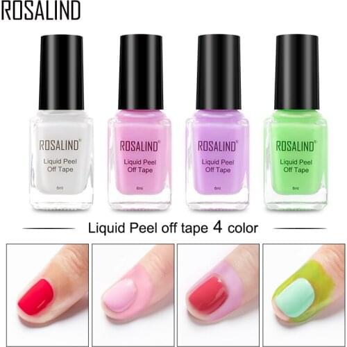 Peel Off Anti-overflow Glue Easy Removing Nail Edges Protection Nail Art Tool SK88