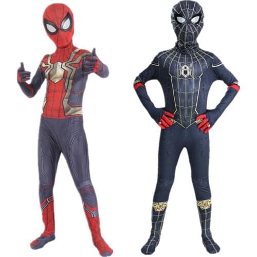 Children Remy Spiderman Cosplay Costume/Avengers Superhero/Halloween Costume/Tights Christmas Gift