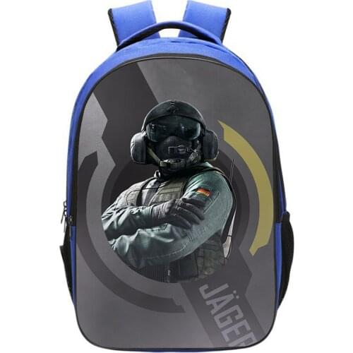 Rainbow Six Siege Backpack Boy Girl Bags Fahsion Casual Bookbag Student School Bag Travel Rucksack Children Backpack Mochila