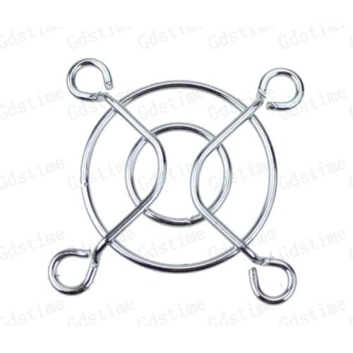 10 Pcs Gdstime Mini 4cm Iron Fan Net Stainless Steel Metal Fan Grill Net For 40x40mm Small Cooler Fan 40mm