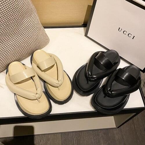 Slides Platform Shoes Woman Summer Slippers for Womens Summer Flip-Flops 2021 Fashion Women Casual Shoes Female Heels Sandles