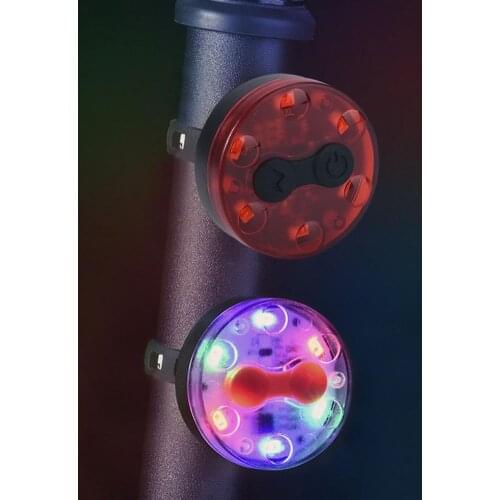 LED Bicycle Light Waterproof Rear Tail Light 4 Mode Selection USB Rechargeable MTB Bike Cycling Portable Safety Warning Light