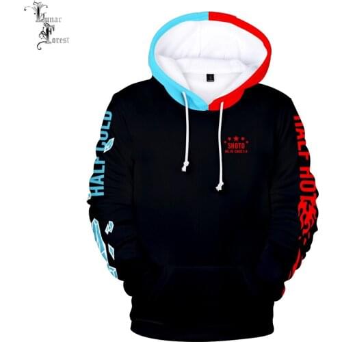 My Hero Academia 3D Printing Men/Women Autumn Fashion Anime Hoodies Sweatshirt Long Sleeves Pollover Plus Size