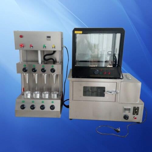 High Quality Pizza Cone Machine Pizza Oven Machine With Display Cabinet For Faster Baking And More Time Saving