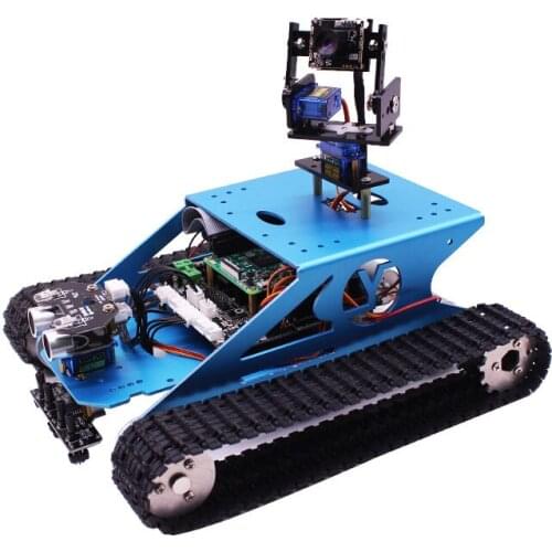 Yahboom Smart car G1 smart tank robot kit RC Car with WIFI camera for Raspberry Pi 4B/3B