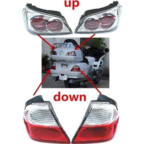GL1800 Motorcycle Turn Signals Taillight Rear Tail Light Lens Brake Indicator Cover For Honda Goldwing 2006 - 2011 High Quality