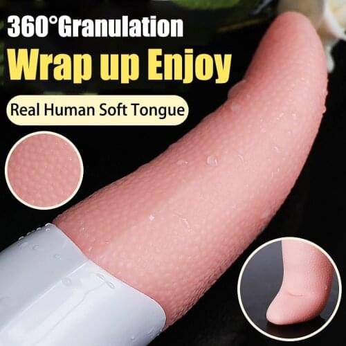 Tongue Licking Vibrator Female Clitoral Stimulation Masturbation Femalex Free Shipping Sex Private Parts Flirting Sex Toys