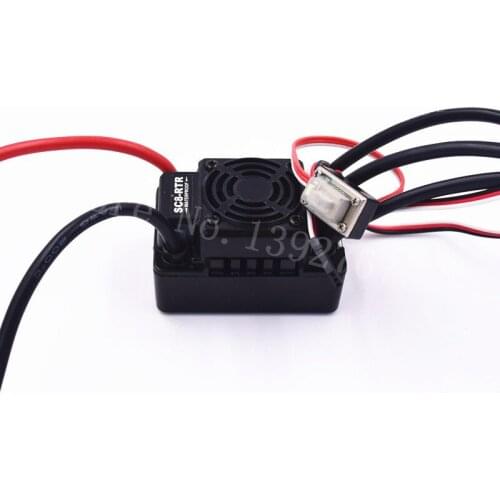 120A Waterproof ESC SUPER BEC 6V/3A Brushless 2-4S Lipo NiMH 3674 Motor For 1/8 1/10 Scale Models Remote Control RC Car SC8-RTR