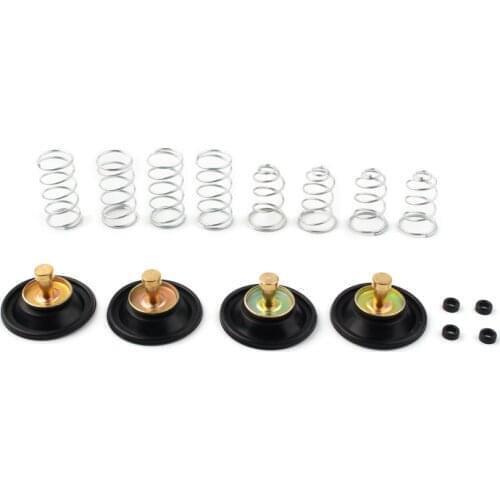 4 Sets Motorcycle Air-Cut Off Valve Kits Carb Rebuild Repair Sets For Honda CB900 CB750 CB650 CM400 CM450 Goldwing GL1100