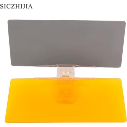 Automotive sun visor with anti-reflective block UV foldable flip for Volvo S40 S60 S80 XC60 XC90 V40 V60 C30 XC70 V70