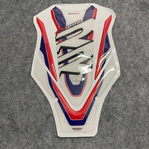 For BMW S1000RR S1000 RR 2019 2020 Motorcycle Gas Tank Pad Protector 3D Resin Fuel tank sticker