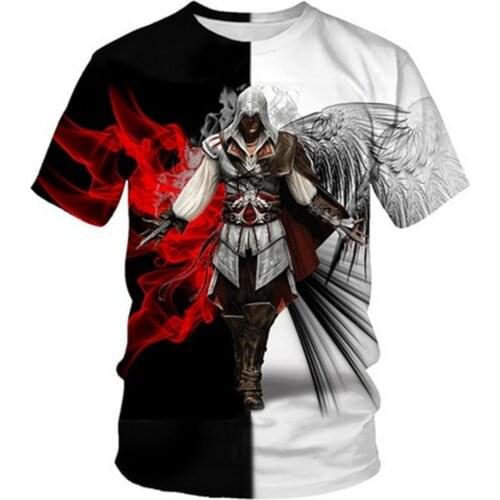 Knights Templar 3d Printed Tshirt Fashion Casual T-Shirts Men Women Hip Hop Comfortable Harajuku Streetwear T Shirt Tee Tops