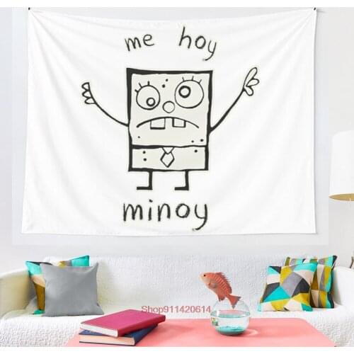 Doodle Bob tapestry Boho Tapestry Wall Hanging Tapestries Bedspread Wall Art Blanket Throw Towel Window Curtain