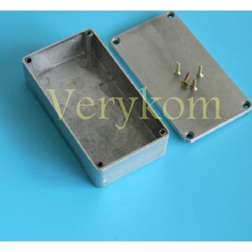 Hammond guitar effects 1590B die cast Aluminum Box Stomp Effects Pedal Enclosure FOR Guitar 112 x 60 x 31 mm DIY