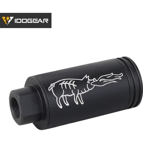 IDOGEAR Airsoft Tracer Lighter S Tracer Unit Airsoft Gun Lighter LED Tactical Toy Tracer Black 6903
