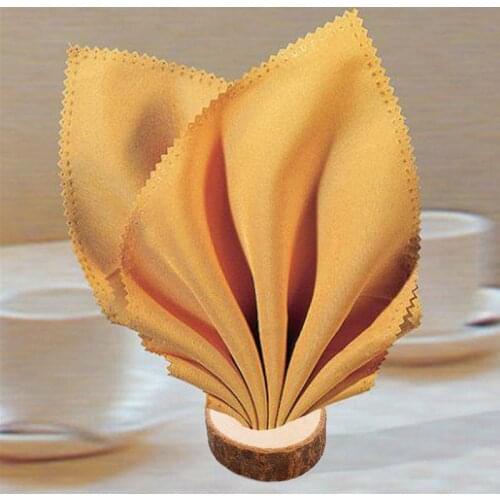 10pcs Creative Natural Wooden Unfinished Circle Wood Pendant Napkin Ring For making Hotel Table DIY Projects Wedding Craft